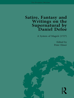 cover image of Satire, Fantasy and Writings on the Supernatural by Daniel Defoe, Part II vol 7